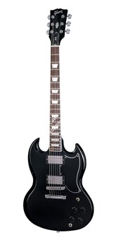 GIBSON SG STANDARD 2018 EBONY электрогитара, цвет черный, кейс - фото 20903
