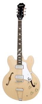 EPIPHONE CASINO NATURAL полуакустическая электрогитара, цвет натуральный - фото 21016