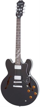 EPIPHONE DOT EBONY полуакустическая электрогитара, цвет черный - фото 21018