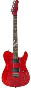 FENDER SPECIAL EDITION CUSTOM TELECASTER RW HH CRIMSON RED TRANSPARENT электрогитара, цвет красный - фото 21040