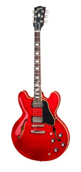 GIBSON 2018 MEMPHIS ES-335 TRADITIONAL ANTIQUE FADED CHERRY гитара полуакустическая с кейсом, цвет вишневый - фото 21085