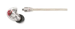 SHURE SE846-CL наушники внутриканальные (наушники вставные), трехполосные, с четырьмя драйверами, прозрачные - фото 21102