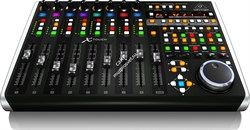 Behringer X-TOUCH - компактный Ethernet/USB/MIDI- контроллер DAW, 9 моториз.фейдеров 100 мм, 8LCD, индикатор времени, HUI, Mackie Control - фото 21286