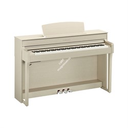 YAMAHA CLP-645WA - клавинова 88кл.,клавиатура NWX/256 полиф./34тембра/2х50вт/USB,цвет-белый ясень - фото 21316