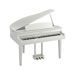 Yamaha CLP-665GP WH - клавинова 88кл. GH3X/256 полиф./36 тембр./2х35вт/USB/Bluetooth, цвет белый - фото 21319