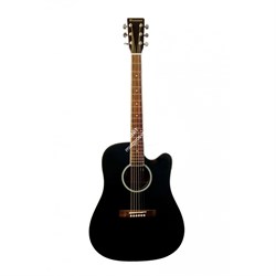 BEAUMONT DG80CE/BK - электроакустическая гитара с вырезом - фото 21504