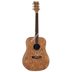 Dean AX DQA GN - акустическая гитара, дредноут, 25 1/2",ясень, цвет натуральный - фото 21512