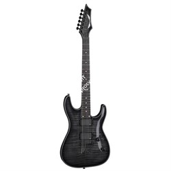 Dean C450 FM TBK - электрогитара, тип «Ibanez»,24 лада 25 1/2, HH актив,1V+1T,цвет прозр. черный - фото 21735