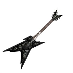 Dean RZR DB F MECH - электрогитара, "стелс", 22 лада,HH,2V+1T,Floyd rose, граф. Биомеханика, кейс - фото 21791