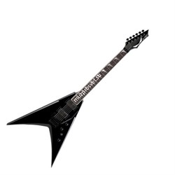 Dean VMNT F CBK - электрогитара типа "стрела",24 лада,25 1/2,HH,2V+1T,Floyd rose, цв.черный,с кейсом - фото 21807