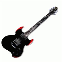 GregBennett CA2/BK - Электрогитара, тип Gibson, 22 лада 24 3/4", Duncan HH, 2V+2T, цвет черный - фото 21832