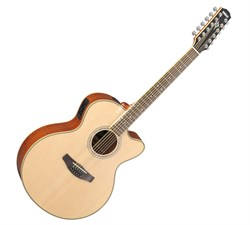 Yamaha CPX700II-12 NATURAL - 12-ти струн.акустическая гитара со звукоснимателем, цвет натурал - фото 21938