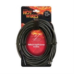 ONSTAGE MC12-25HZ - микрофонный кабель, 6,3 джек моно <-> XLR(мама), длина 7.62 м. - фото 22312