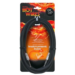 ONSTAGE IC-15 - инструментальный кабель,  6.3 джек моно <-> 6.3 джек моно , длина 4.57м - фото 22407