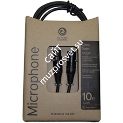 PLANET WAVES PW-CMIC-10 - проф. микрофонный кабель, канон XLR<->XLR, длина 3м - фото 22491