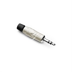 AMPHENOL KS3P - джек стерео, кабельный, 3,5 мм, корпус металл, цвет никель, колпачок из пластик - фото 22591