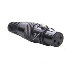 INVOTONE XLR3F300 - разъём XLR 3Р,  кабельный, мама, корпус металл/ пластик - фото 22749