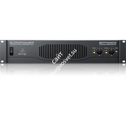 BEHRINGER EP4000 - усилитель мощности, 2х950 Вт/4 Ом,2х550 Вт/8 Ом, мост:2400 Вт/4 Ом, 1750 Вт/8  Ом - фото 22927