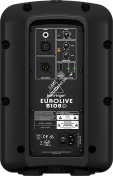 Behringer B108D  2-полосная активная акустическая система, 8"+1,35"фенольный, 300 Вт, частота раздела кроссовера 2,8 кГц, возможность беспроводного подключения микрофонов по 2,4 ГГц, 45 Гц - 20 кГц - фото 22931