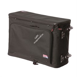 GATOR GR-RACKBAG-2UW - сумка рэковая, стальные рельсы, 2U, на колёсах - фото 23249