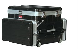 GATOR GRC-STUDIO4GO-W - рэковый кейс,пластик, верх - для ноутбука и 4U низ, колёса - фото 23264