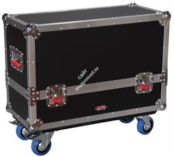 GATOR G-TOUR SPKR-2K8 - деревянный кейс для 2х8" колонок на колёсах - фото 23279