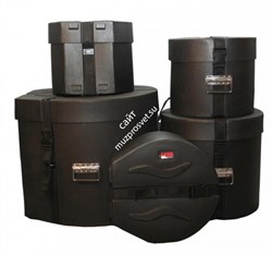 GATOR GPR-STD-SET - пластик.кейсы для барабанов 22"х18", 16"х16" ,12"х10",13"х11",14"х5.5" - фото 23539