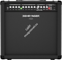 Behringer VT50FX - комбо для электрогитар, 50 Вт, процессор эффектов,2 канала, динамик 12" - фото 24223
