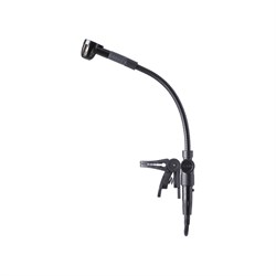 AKG C519 M - микрофон для духовых инструментов на 'прищепке',  XLR с адаптером фантомного питания - фото 24262