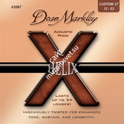 DeanMarkley 2086 Helix HD Acoustic Phos LT - Струны для акустической гитары  011-052 - фото 24505
