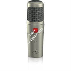 Behringer T-1 -ламповый студийный конденсаторный микрофон, кардиоида. - фото 24542