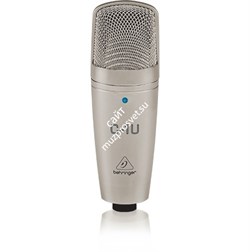 BEHRINGER C-1U - конденсаторный микрофон со встроенным USB аудиоинтерфейсом - фото 24570