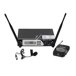 INVOTONE MOD2800LV - двухантенная радиосистема с петличкой, DSP,  UHF 710-726 МГц, с/ш >90дБ - фото 25156