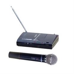 INVOTONE WM110 - радиосистема VHF 174-216МГц одноантенная с ручным микр 60Гц-13кГц,С/Ш>80дБ, 5 мВт, - фото 25159