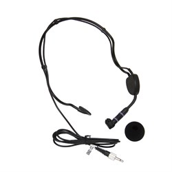 INVOTONE HM38 - миниатюрная конденсаторная головная гарнитура, разъем мини-XLR - фото 25321