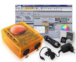 SUNLITE SUITE2-FC+ - мини DMX-интерфейс, 3x 512 DMX Out, Art-Net, USB, мини SD - фото 26036