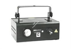 Involight SLL150RG-CS - лазерный эффект, 150 мВт красный, 50 мВт зелёный, DMX-512 - фото 26072