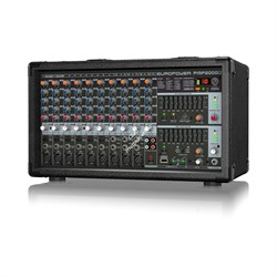 BEHRINGER PMP2000D - микшер-усилит, 2x500 Вт на 8 Ом (2 x 1000 Вт на 4 Ом),14 каналов - фото 26293