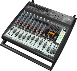 BEHRINGER PMP500 - микшер с усилителем, 500Вт, 5 каналов, 7 полосный графический эквалайзер - фото 26295
