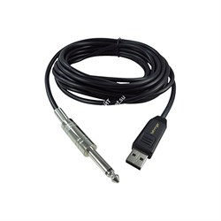 BEHRINGER GUITAR2USB - гитарный USB-аудиоинтерфейс (кабель), 44.1кГц и 48 кГц, длина 5 м. - фото 26559