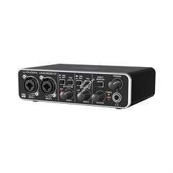 BEHRINGER UMC202HD - аудиоинтерфейс USB, 2входа, 2 выхода, микр. предусилитель MIDAS,24-Bit/192 kHz. - фото 26570