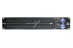 Invotone IEQ231 - 1/3 октавный, 31 полосный, двухканальный эквалайзер - фото 26943