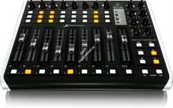 Behringer X-TOUCH COMPACT - компактный USB- контроллер для управления функциями ПО для звукозаписи в ручном режиме, нажатием кнопок на устройстве, 9 фейдерных регуляторов - фото 27767