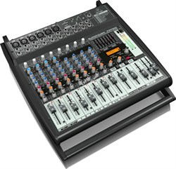 Behringer PMP500 микшер-усилитель 2 х 250Вт•4Ом 12 каналов (4 моно, 4 стерео, 2 доп.стерео), процессор эффектов KLARK TEKNIK - фото 27780