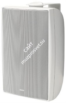 Tannoy DVS 6T-WH пассивная 2-полосная всепогодная АС. Номинальная/программная/пиковая мощн. 60 /120 /240 Вт. Сопр. 6 Ом   Трансформатор - переключатель 70В/100В, 60 W /30W / 15W / 7.5W /  низкоомная нагрузка. НЧ - 6'', ВЧ - 0,75''. Диапазон: 80Гц-20кГц.   - фото 28001