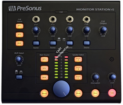 PreSonus Monitor Station V2 настольный контроллер управления мониторами, встроенный Talkback - фото 28061