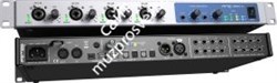 RME Fireface 802 интерфейс USB / FireWire 60-канальный (16x16 ADAT, 2x2 AES/EBU, 12x12 аналог). 4 микр. предусилителя, 2 выхода на наушники. Вх/вых Wordclock и MIDI, 192 кГц. 1U - фото 28214