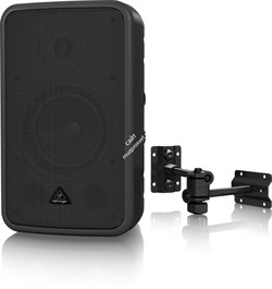 Behringer CE500A-BK 2-полосная активная АС 5,5"+0,5" 80Вт с настенным креплением, цвет черный - фото 28361