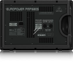 Behringer PMP1680S микшер-усилитель 2 х 600Вт•4 Ом (6 моновходов, 2 стереовхода, 8 микрофонных предусилителей), мастер-эквалайзер, 2 процессора эффектов, функция подавления вокала - фото 28428