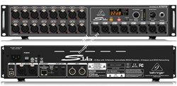 Behringer S16 стейдж-бокс, 16 мик/лин входов, 8 лин выходов XLR, 2 x AES50, ULTRANET, 2 x ADAT, 2U - фото 28453